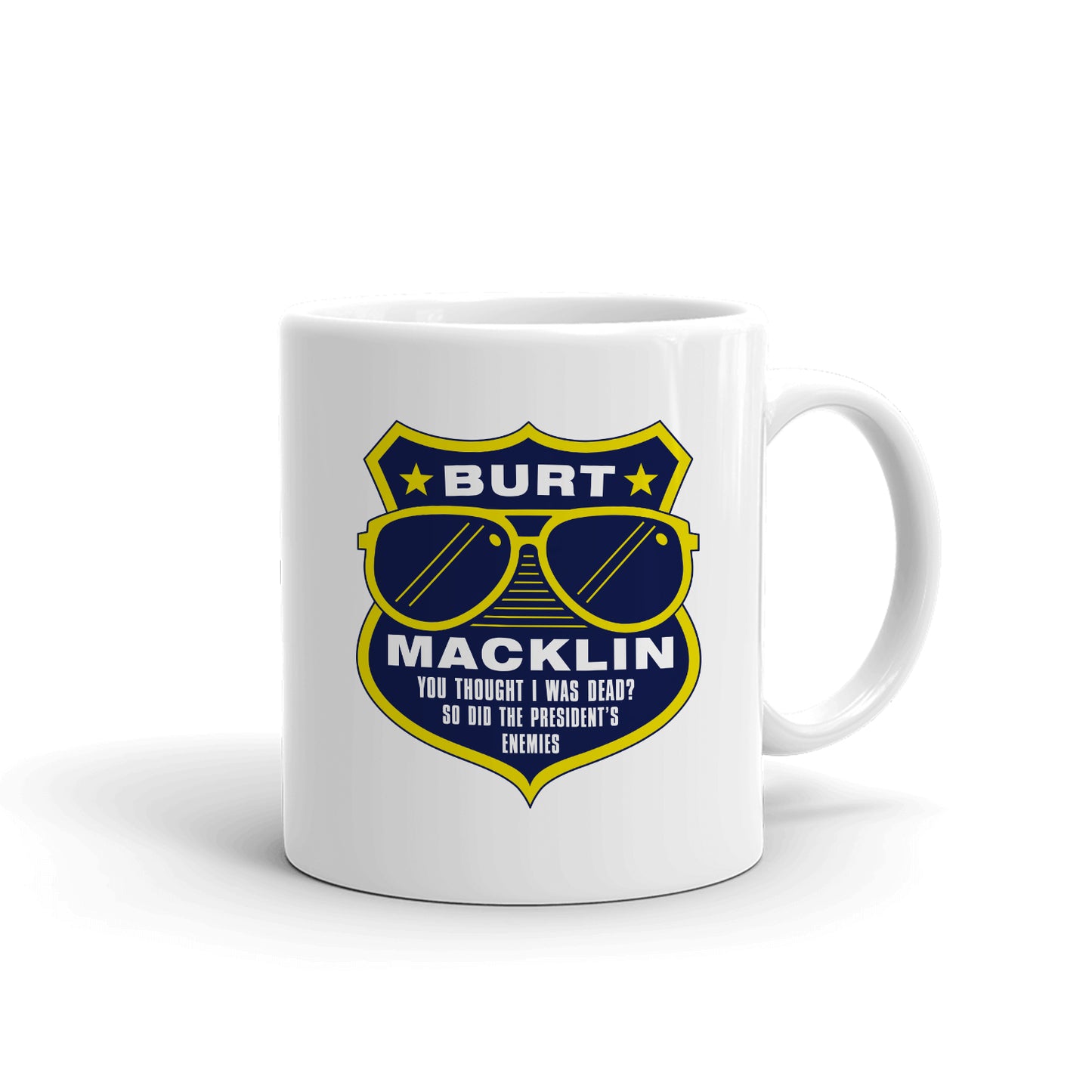 Parks and Recreation Burt Macklin Mug