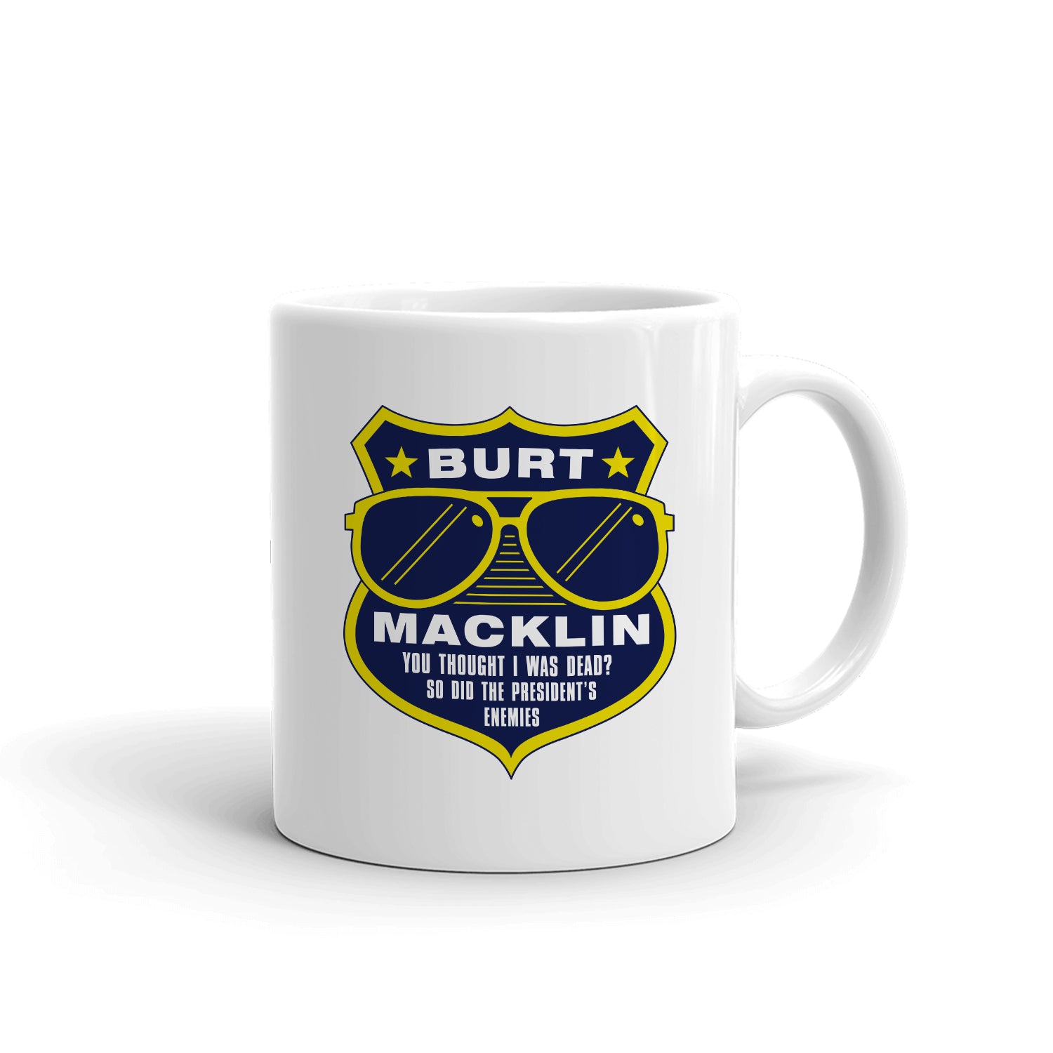 Parks and Recreation Burt Macklin Mug