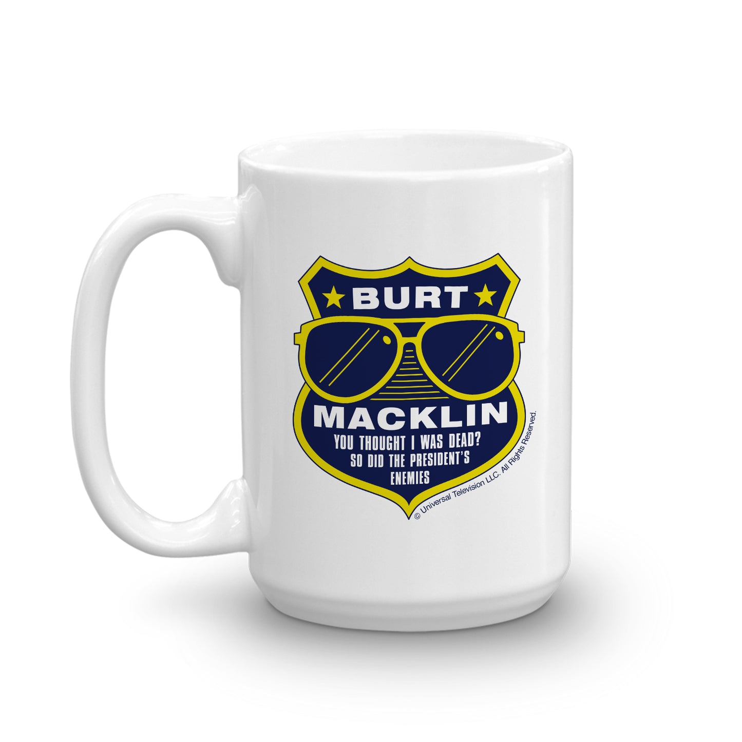 Parks and Recreation Burt Macklin Mug