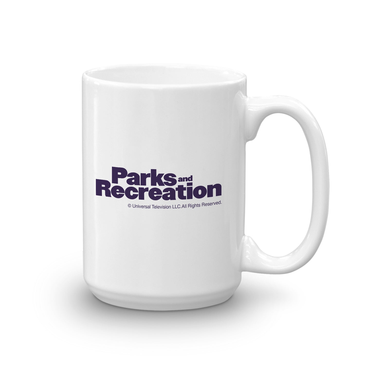 Parks and Recreation Friends, Waffles, and Work Mug