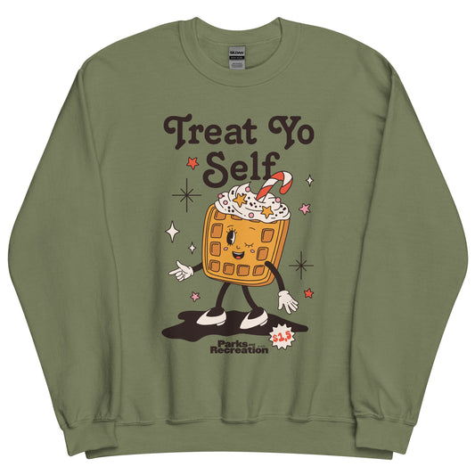 Parks & Recreation Treat Yo Self Crewneck Sweatshirt