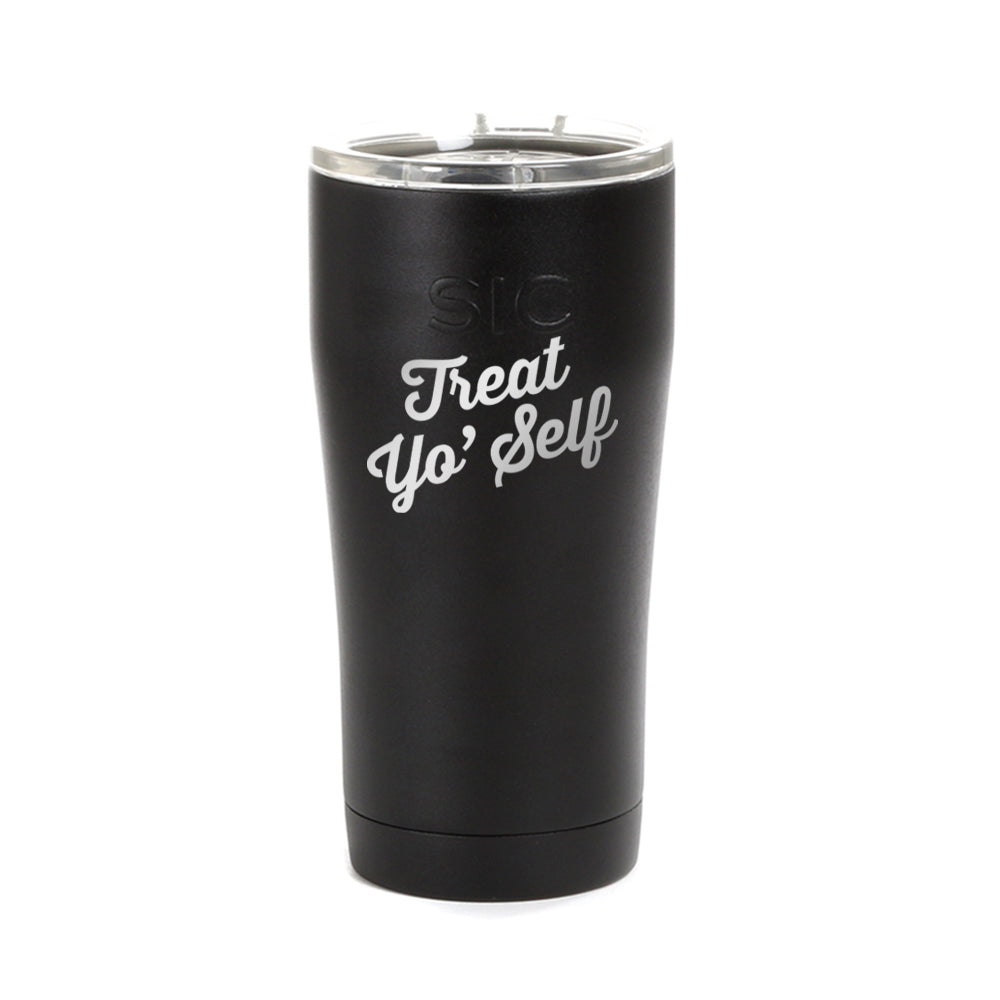 Parks and Recreation Treat Yo Self Laser Engraved SIC Tumbler