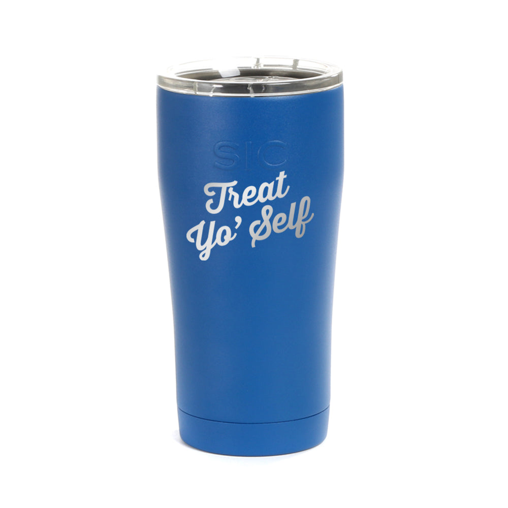 Parks and Recreation Treat Yo Self Laser Engraved SIC Tumbler