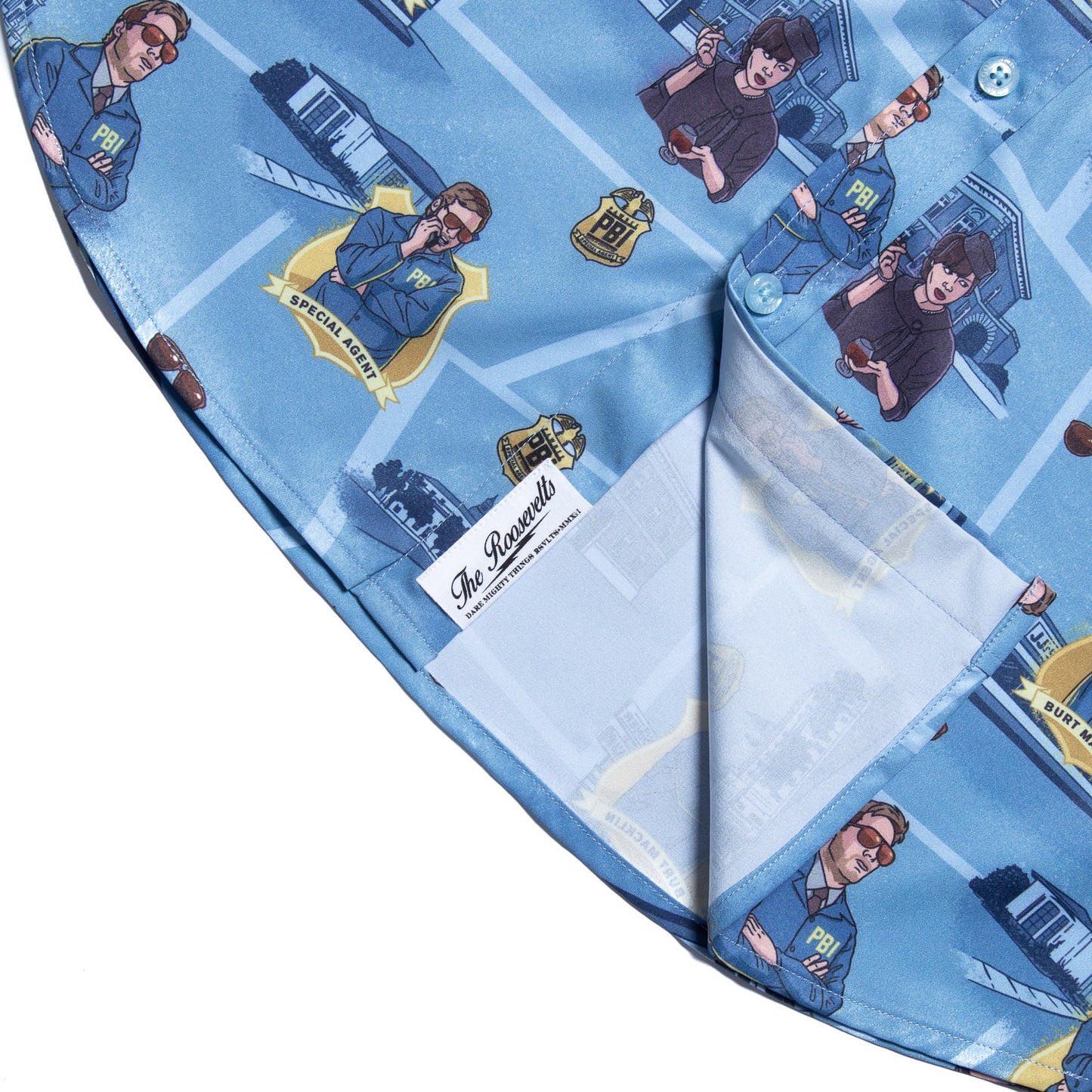 Parks and Recreation Burt Macklin FBI Shirt