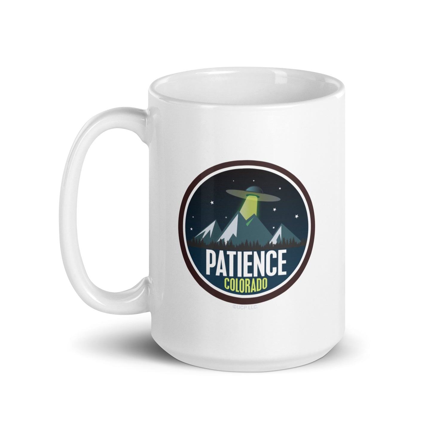 Resident Alien Patience Colorado White Mug