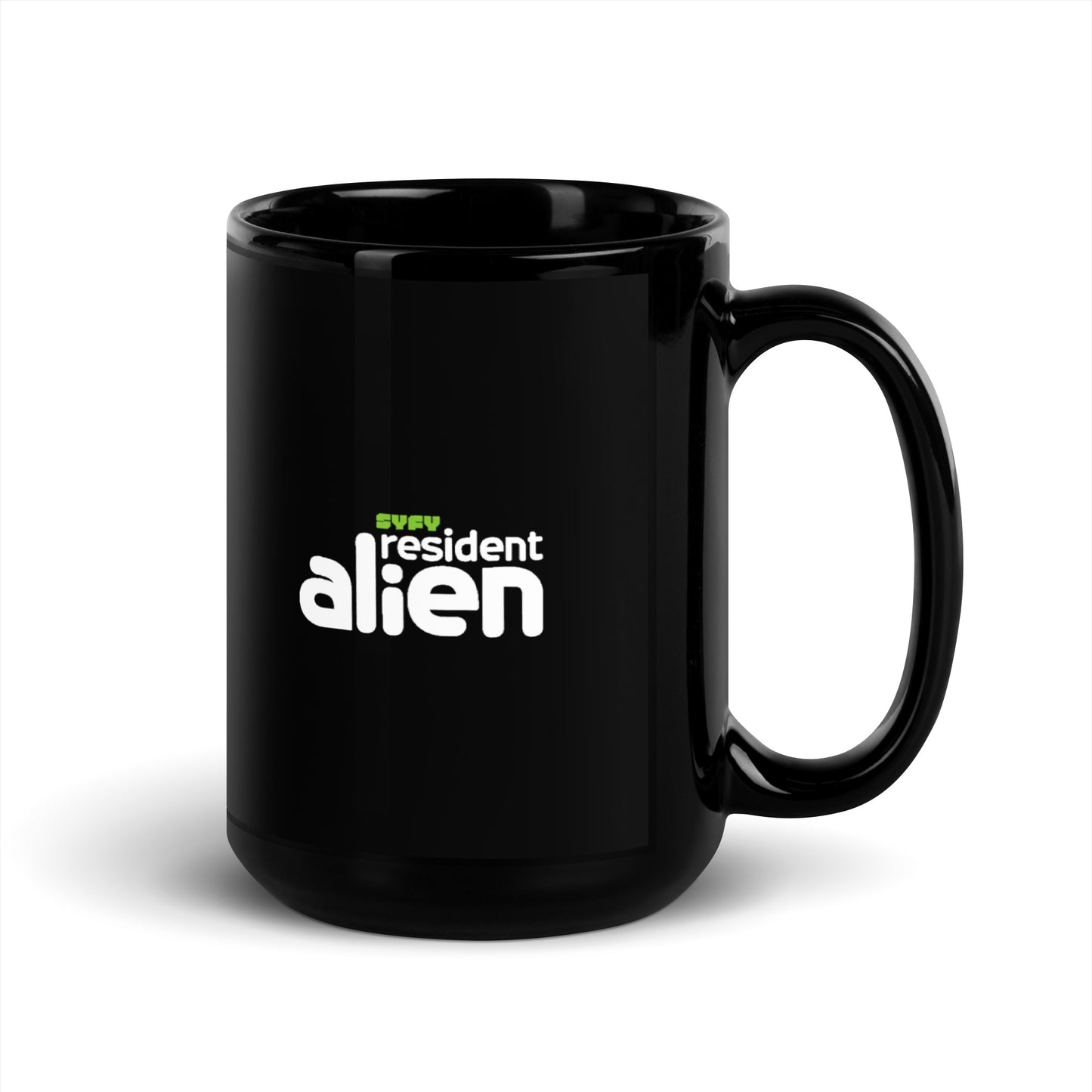 Resident Alien Patience Colorado Black Mug