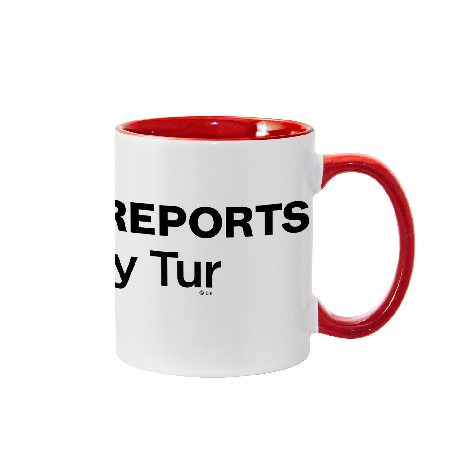 MSNBC Reports with Katy Tur Two-Tone Mug