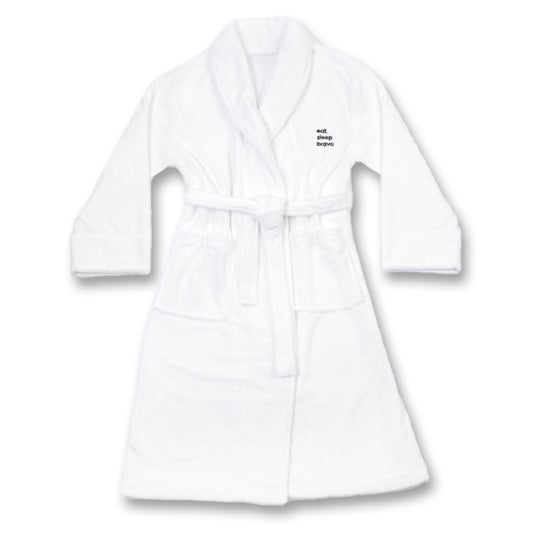 Bravo Gear Eat. Sleep. Bravo. Terry Cloth Cotton Robe