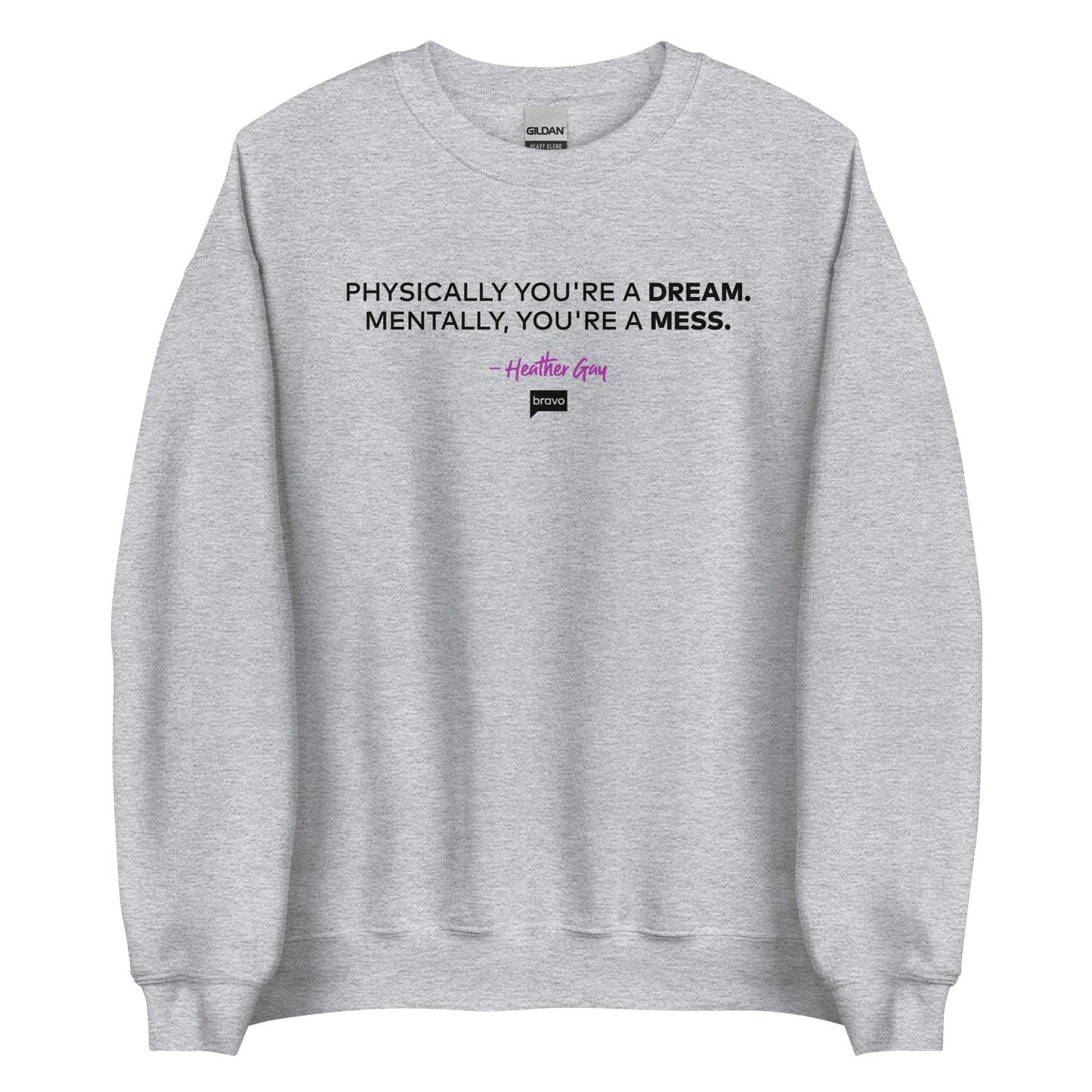 The Real Housewives of Salt Lake City Physically You're A Dream Fleece Crewneck Sweatshirt
