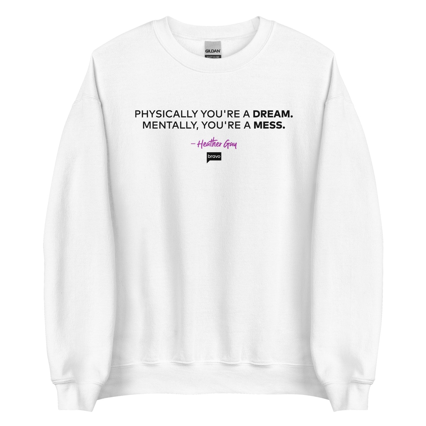 The Real Housewives of Salt Lake City Physically You're A Dream Fleece Crewneck Sweatshirt