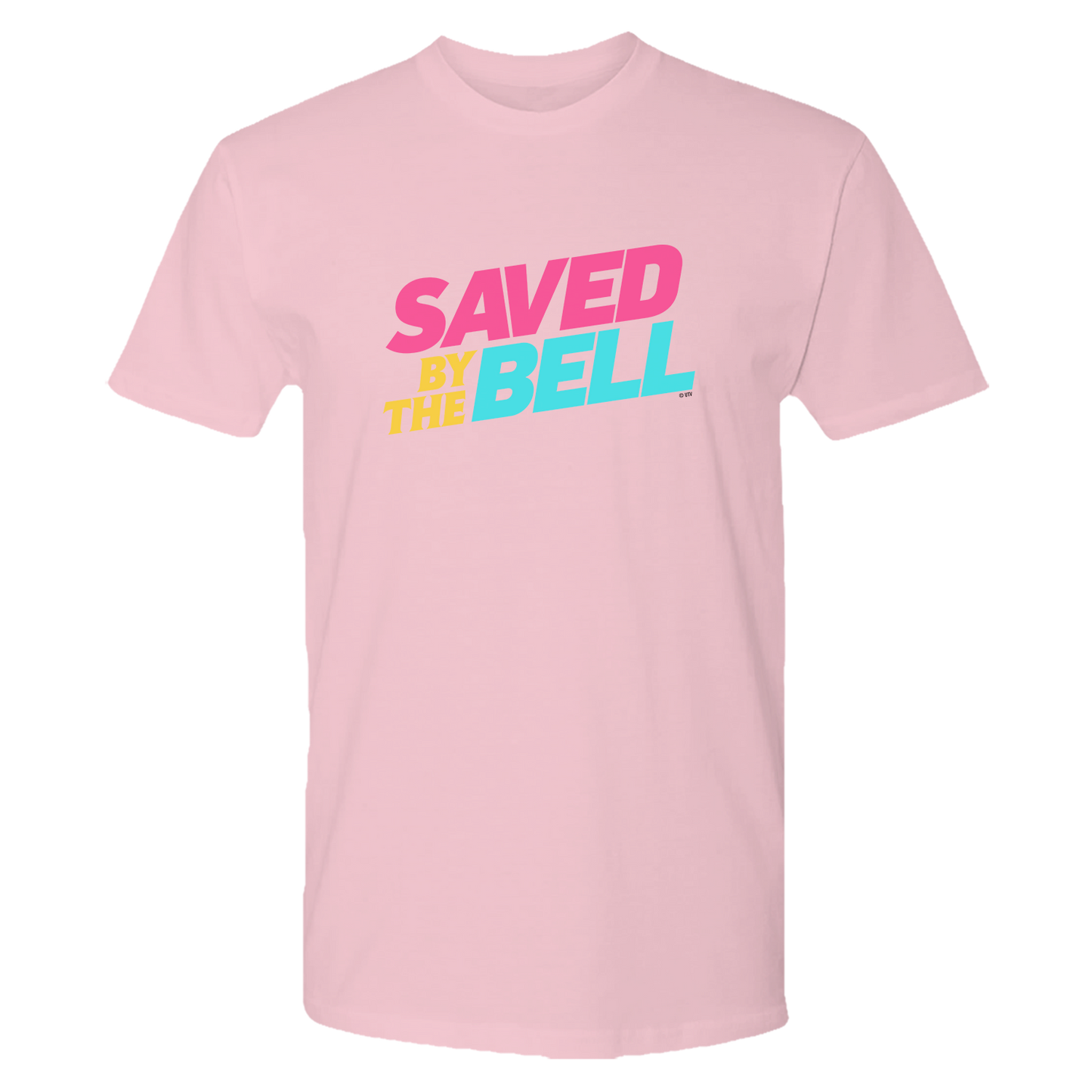 Saved by the Bell Saved By the Bell Logo Adult Short Sleeve T-Shirt