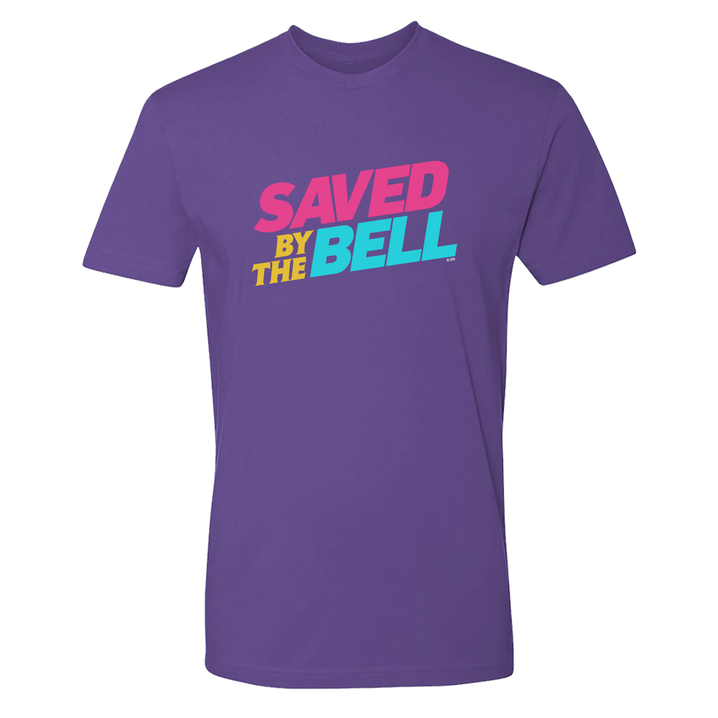 Saved by the Bell Saved By the Bell Logo Adult Short Sleeve T-Shirt