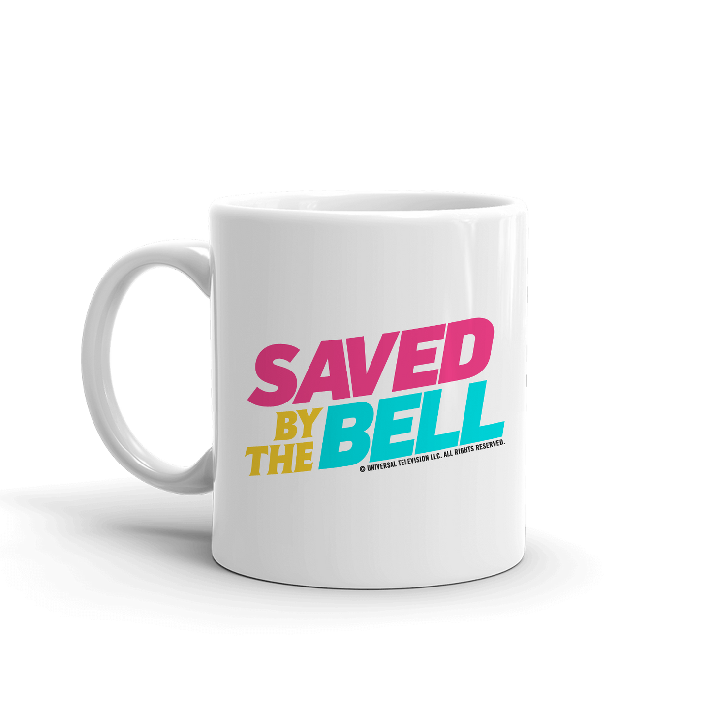 Saved by the Bell Logo White Mug