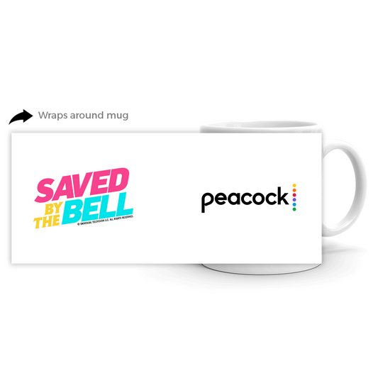 Saved by the Bell Logo White Mug
