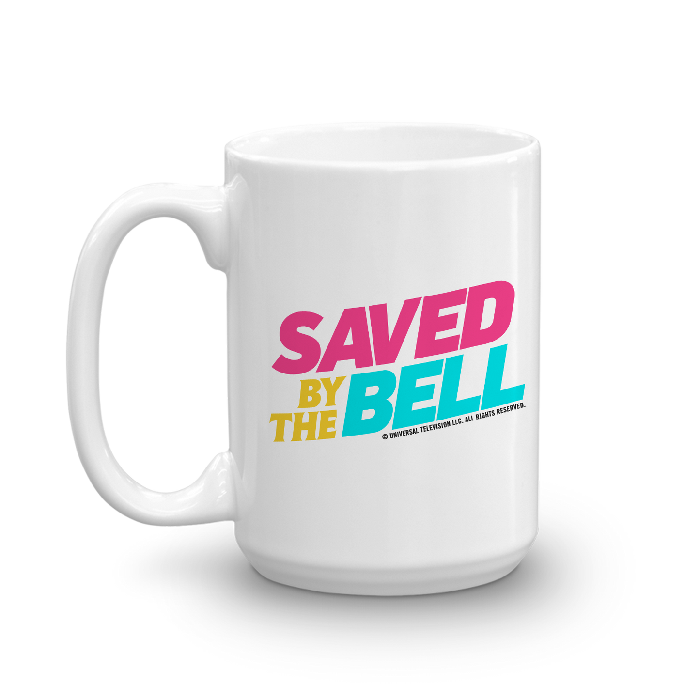 Saved by the Bell Logo White Mug