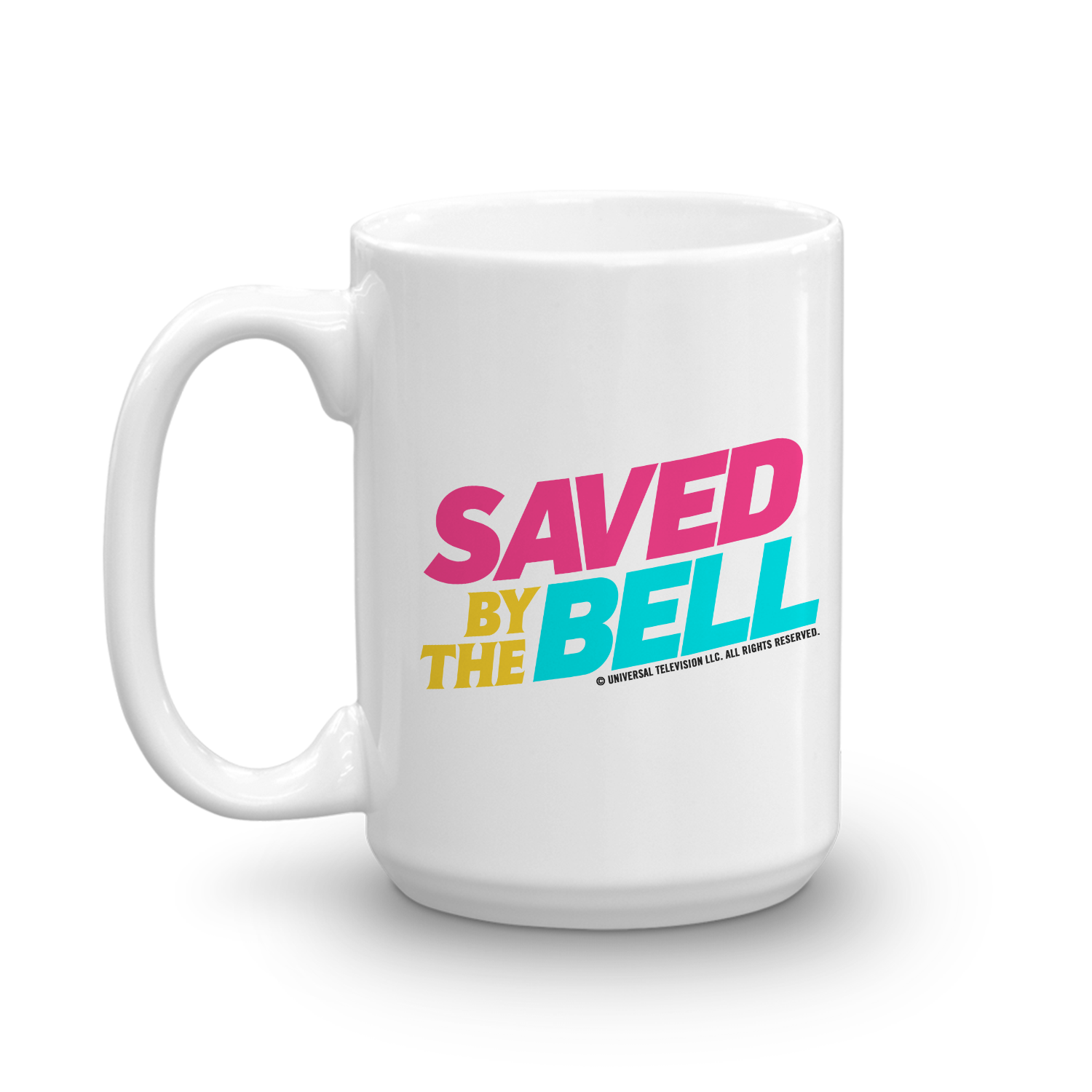 Saved by the Bell Logo White Mug