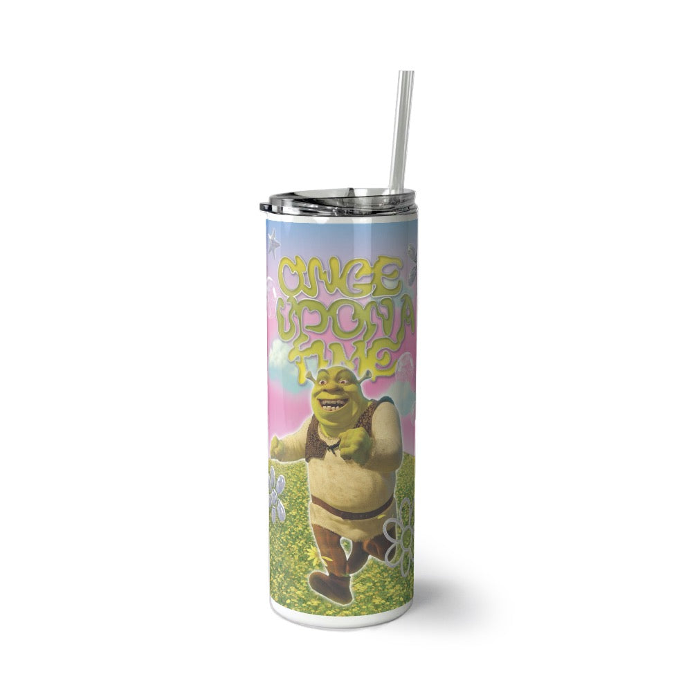 Shrek Once Upon A Time 20 oz Skinny Tumbler