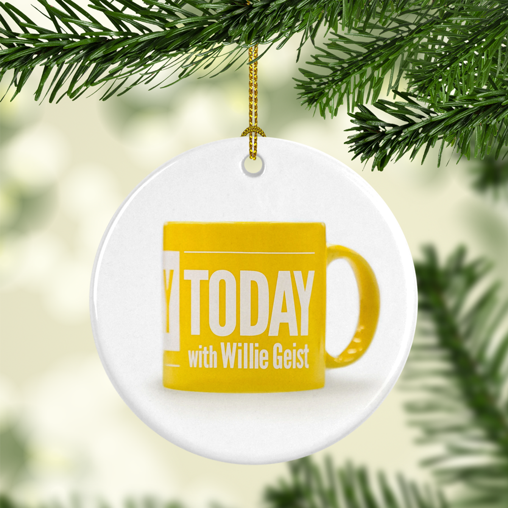 Sunday TODAY with Willie Geist Mug Double-Sided Ornament