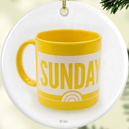 Sunday TODAY with Willie Geist Mug Double-Sided Ornament