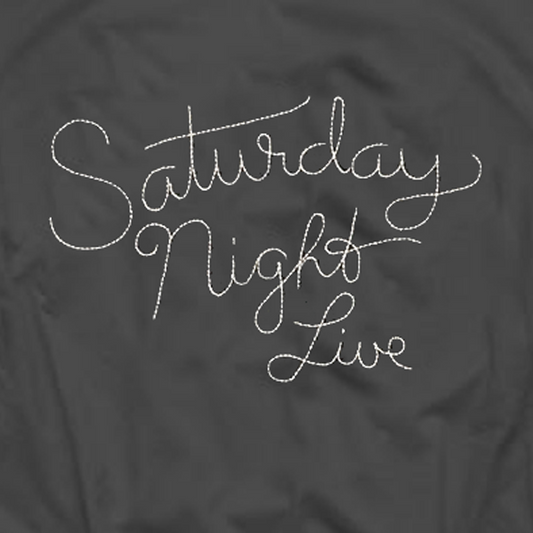 Saturday Night Live Stitched Logo Long Sleeve T-Shirt