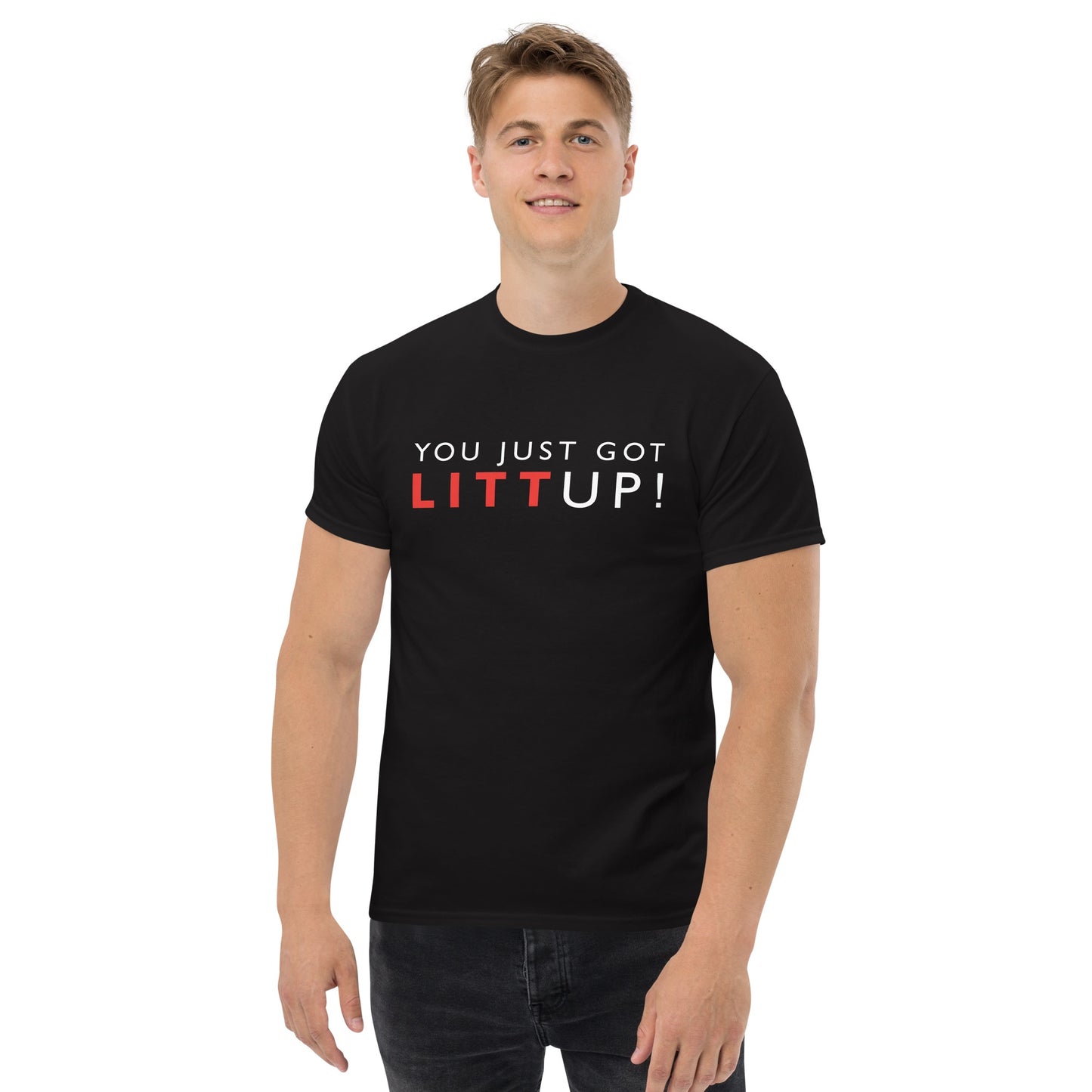 Suits Litt Up Unisex T- Shirt