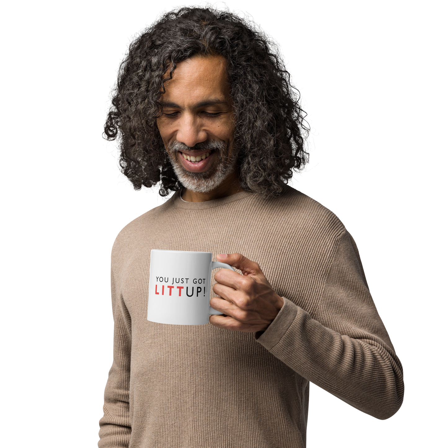 Suits Litt Up Large Mug