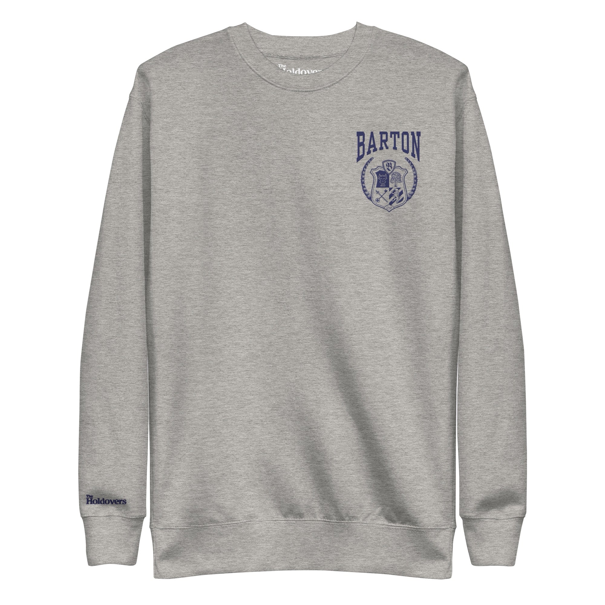 スウェットEtavirp Logo Crewneck Navy × Silver Gray