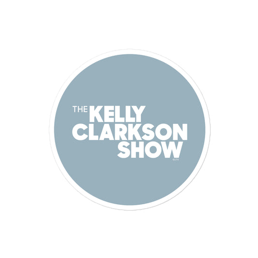 The Kelly Clarkson Show Logo Denim Sticker
