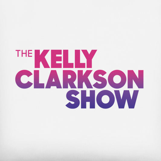 The Kelly Clarkson Show Logo White Beach Bag
