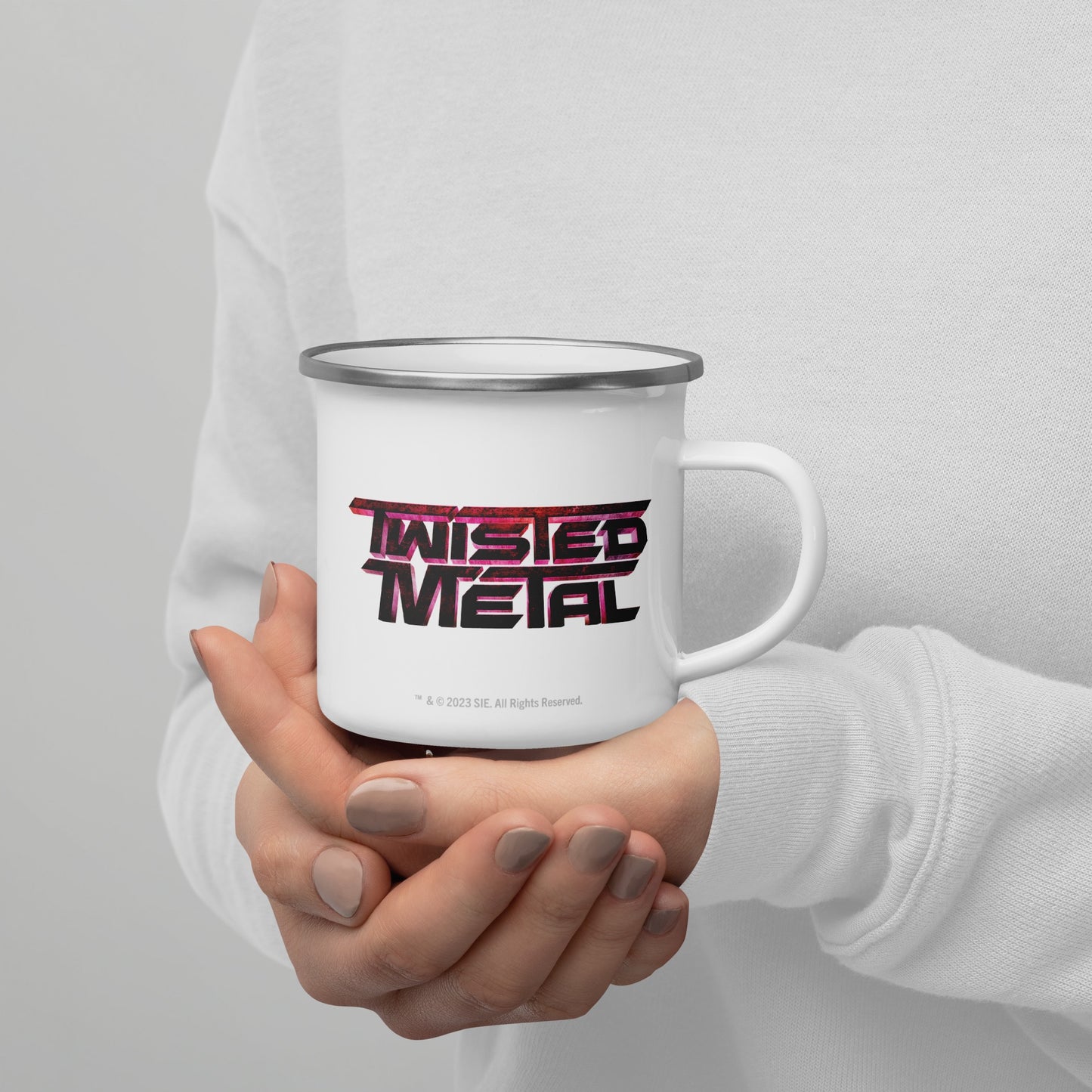 Twisted Metal ISkreem You Scream Enamel Mug