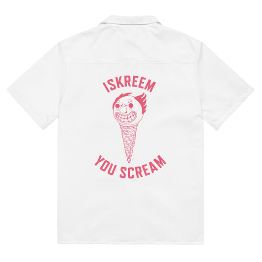 Twisted Metal ISkreem You Scream Button Down Shirt