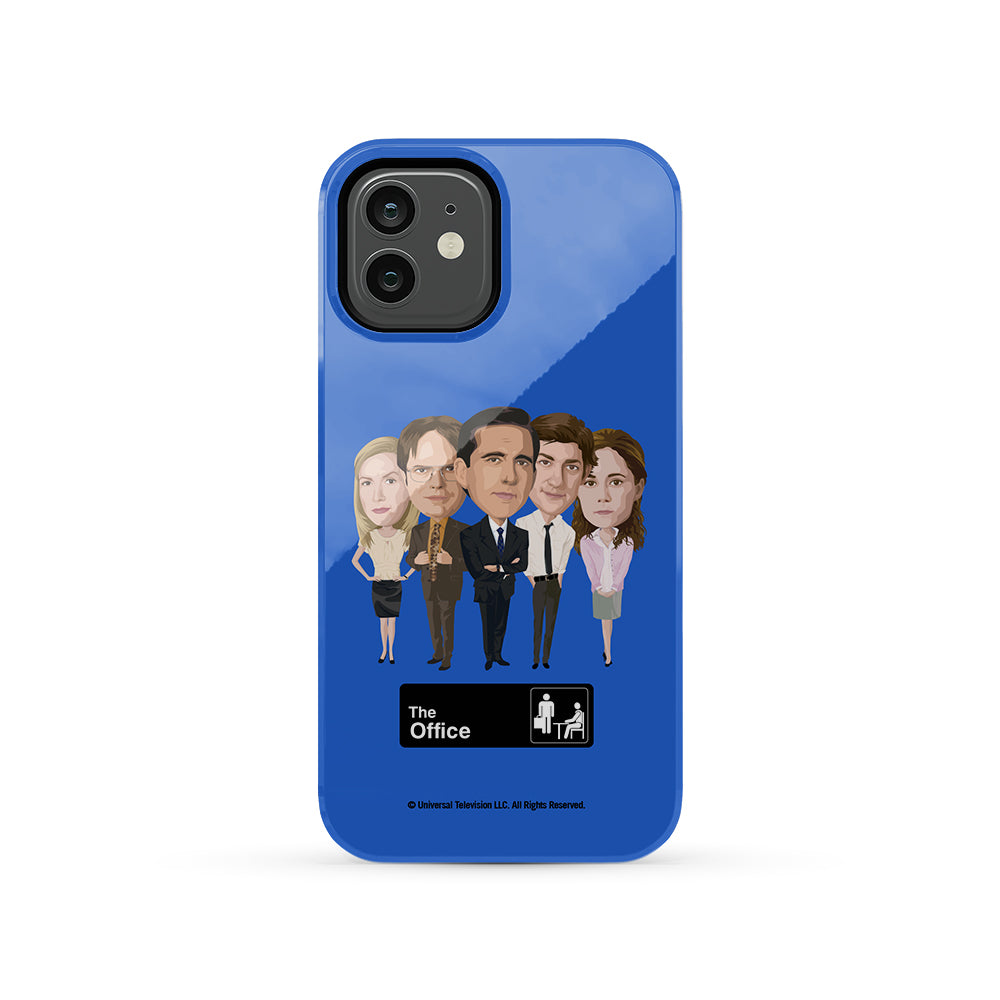 The Office Dunder Mifflin Jam Tough Phone Case
