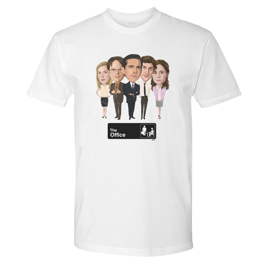 The Office Character Lineup Men's Tri-Blend T-Shirt