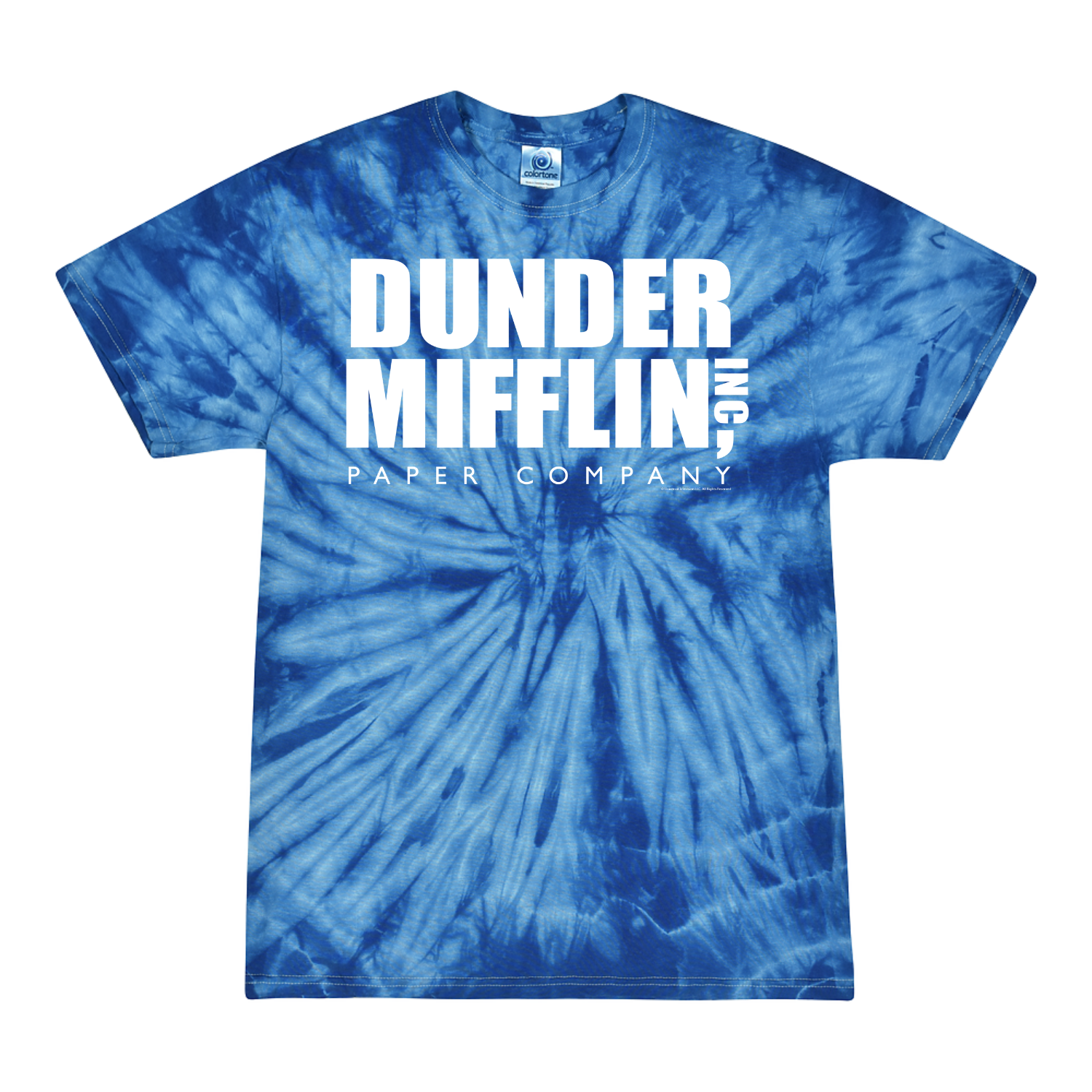 Dunder mifflin tie dye sweatshirt Clearance