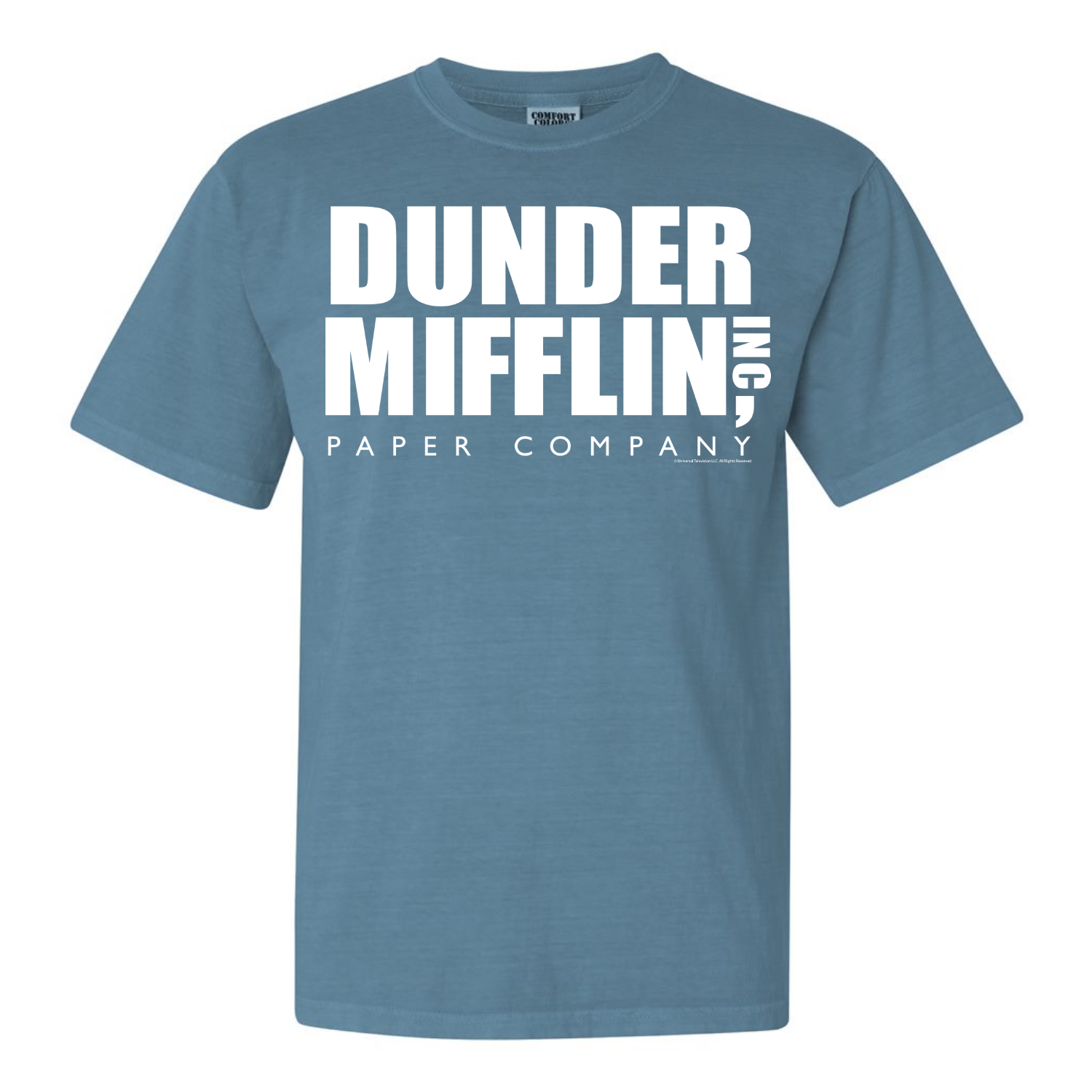 The Office Dunder Mifflin Oversized Logo T Shirt