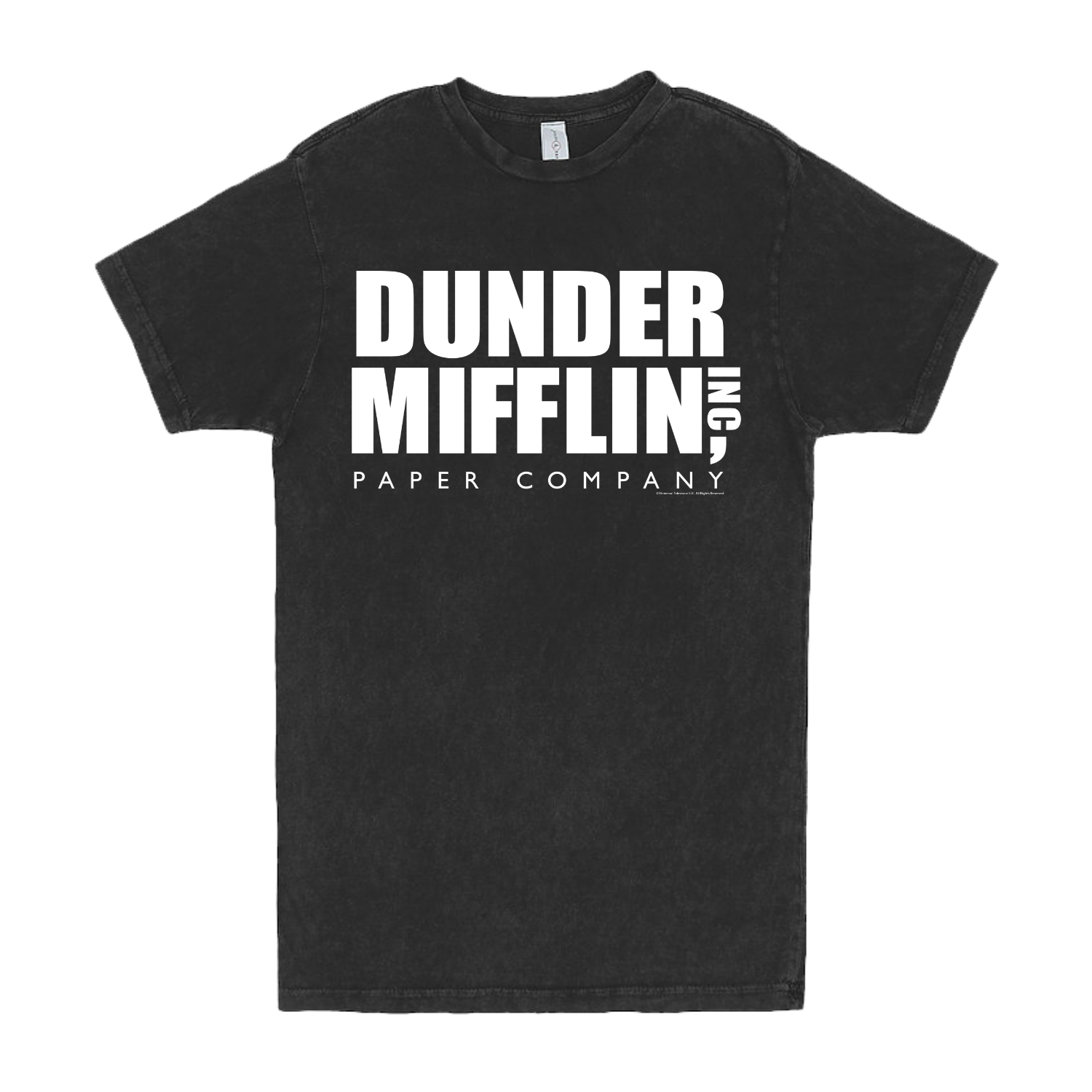 The Office - Dunder Mifflin Paper Company Logo - Black | Metal Print