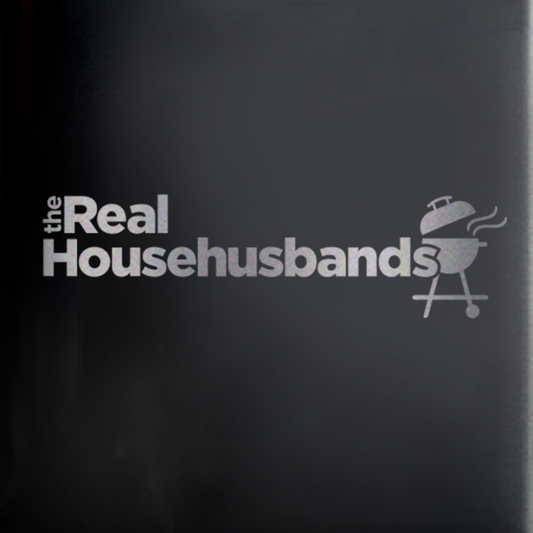 The Real Househusbands Logo Laser Engraved Flask