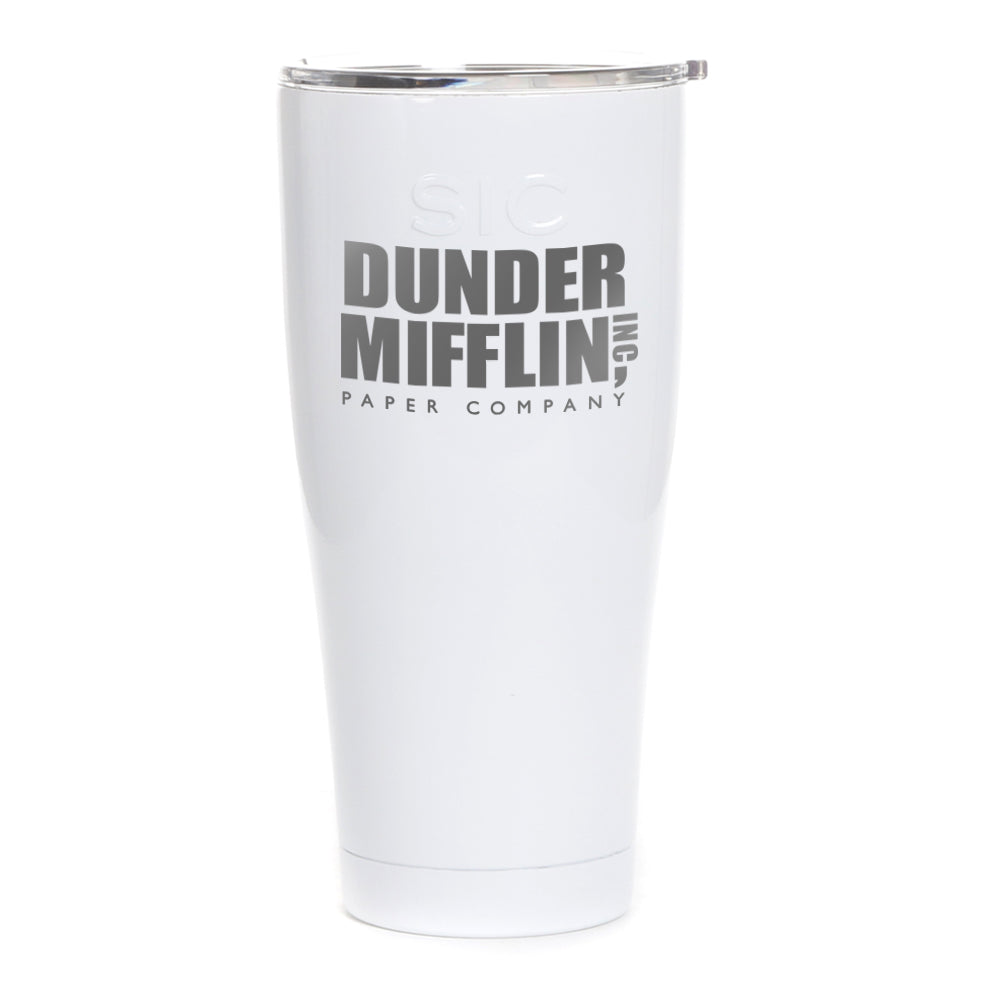 The Office Dunder Mifflin Laser Engraved SIC Tumbler