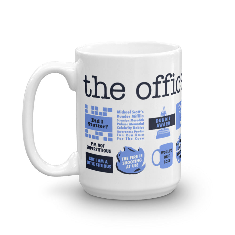The Office Quote Mash-Up White Mug