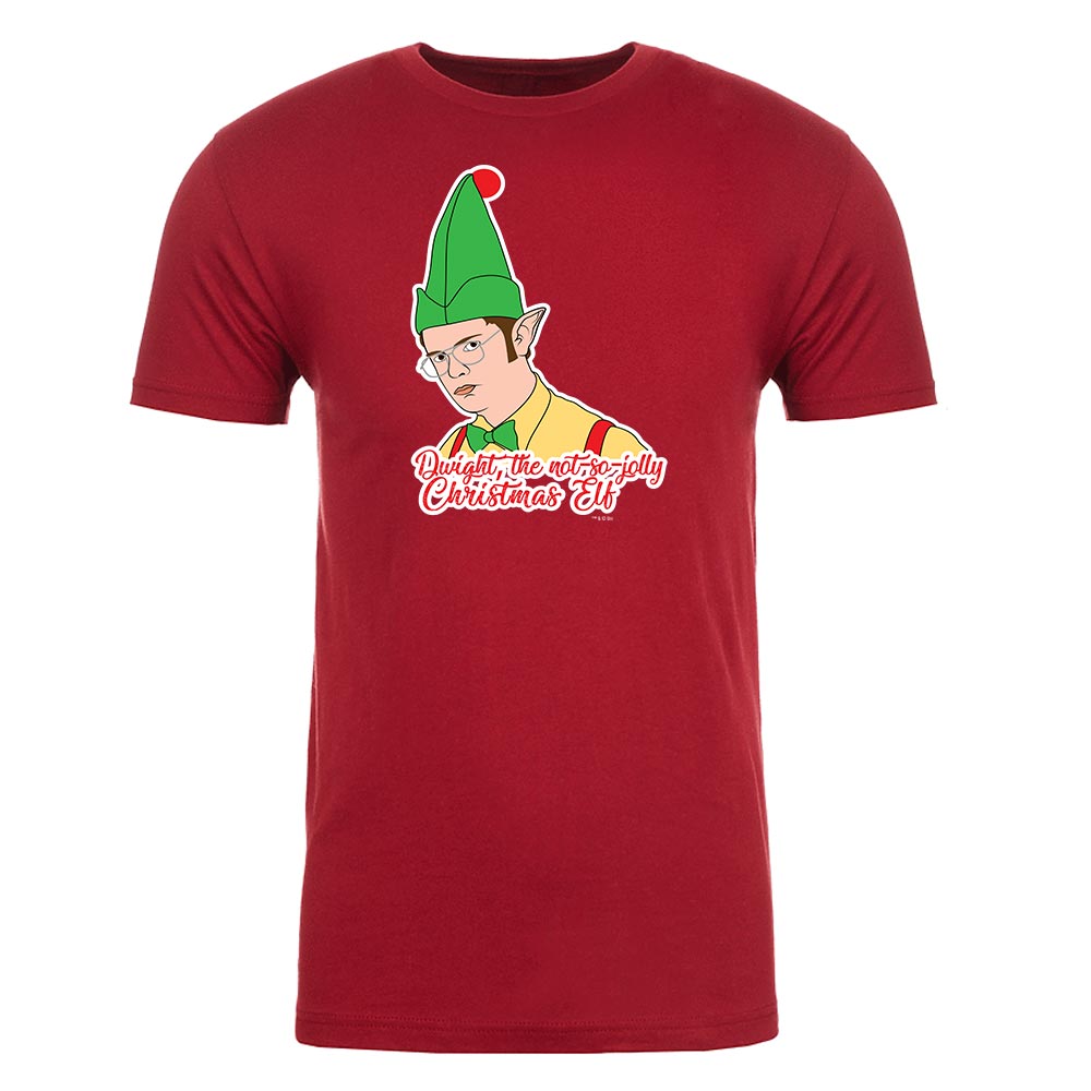 The Office Dwight Elf Adult Short Sleeve T-Shirt