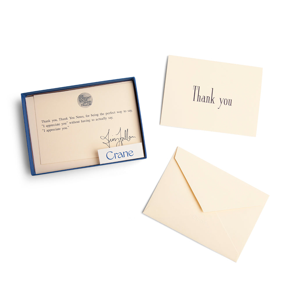 The Tonight Show Starring Jimmy Fallon Official On-Air Thank You Notes