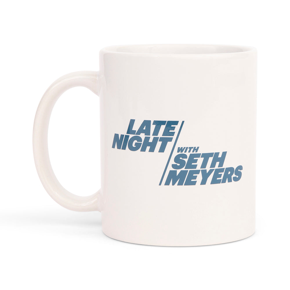 Late Night with Seth Meyers Official On-Air Logo Mug | The Shop at