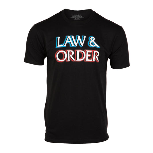 Law and Order Men's Logo Tee