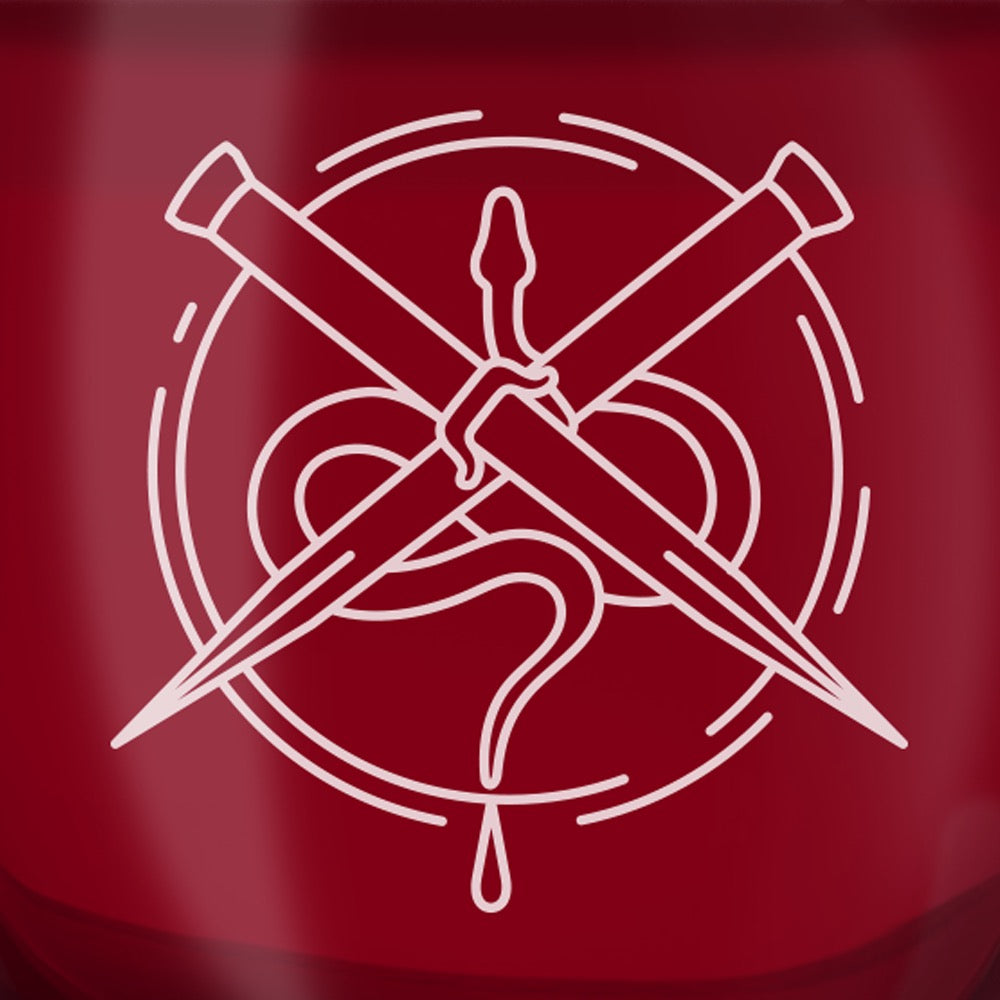 Vampire Academy Boceto's Night Club Laser Engraved Stemless Wine Glass