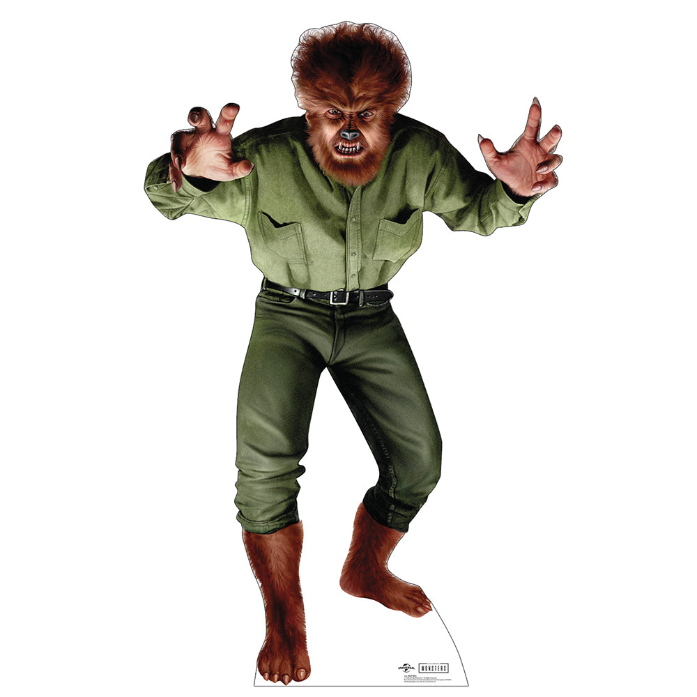 Wolf Man Cardboard Cutout Standee