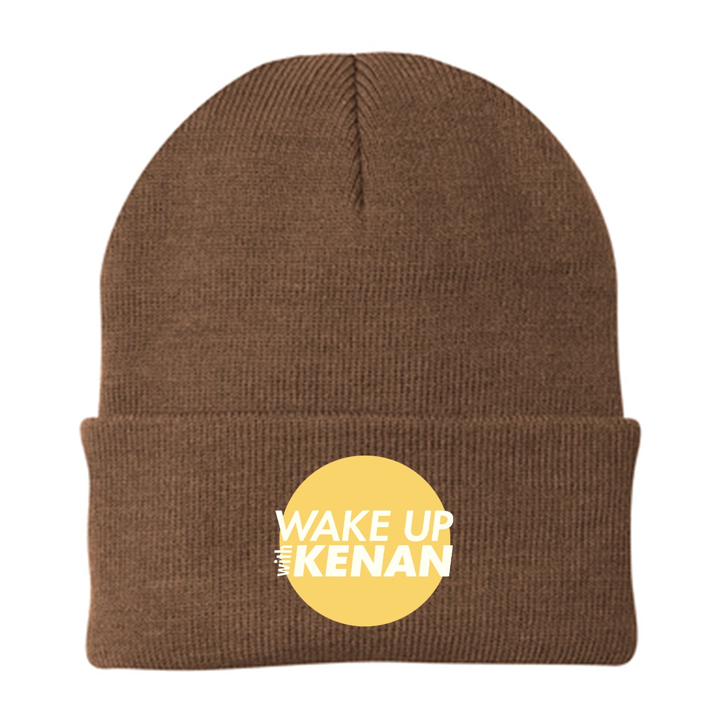Wake up with Kenan Big Sun Embroidered Beanie