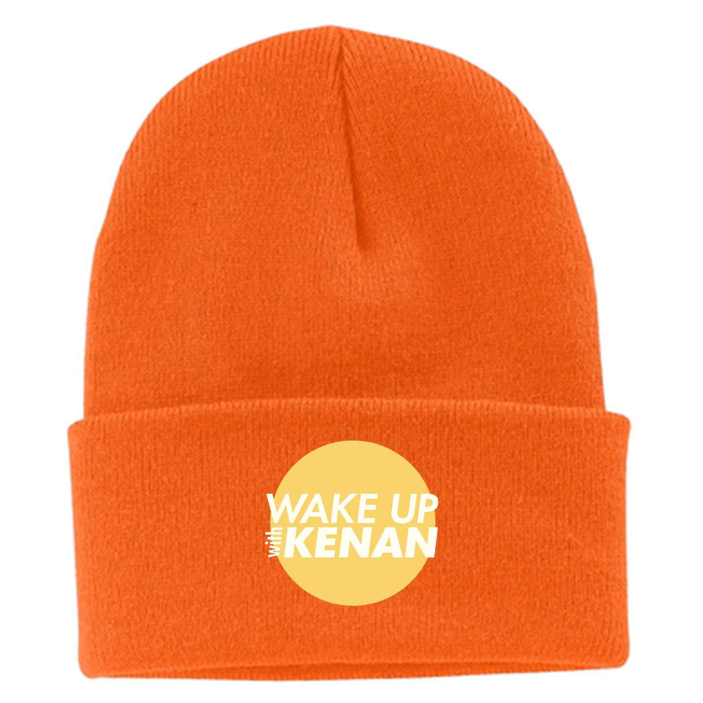 Wake up with Kenan Big Sun Embroidered Beanie