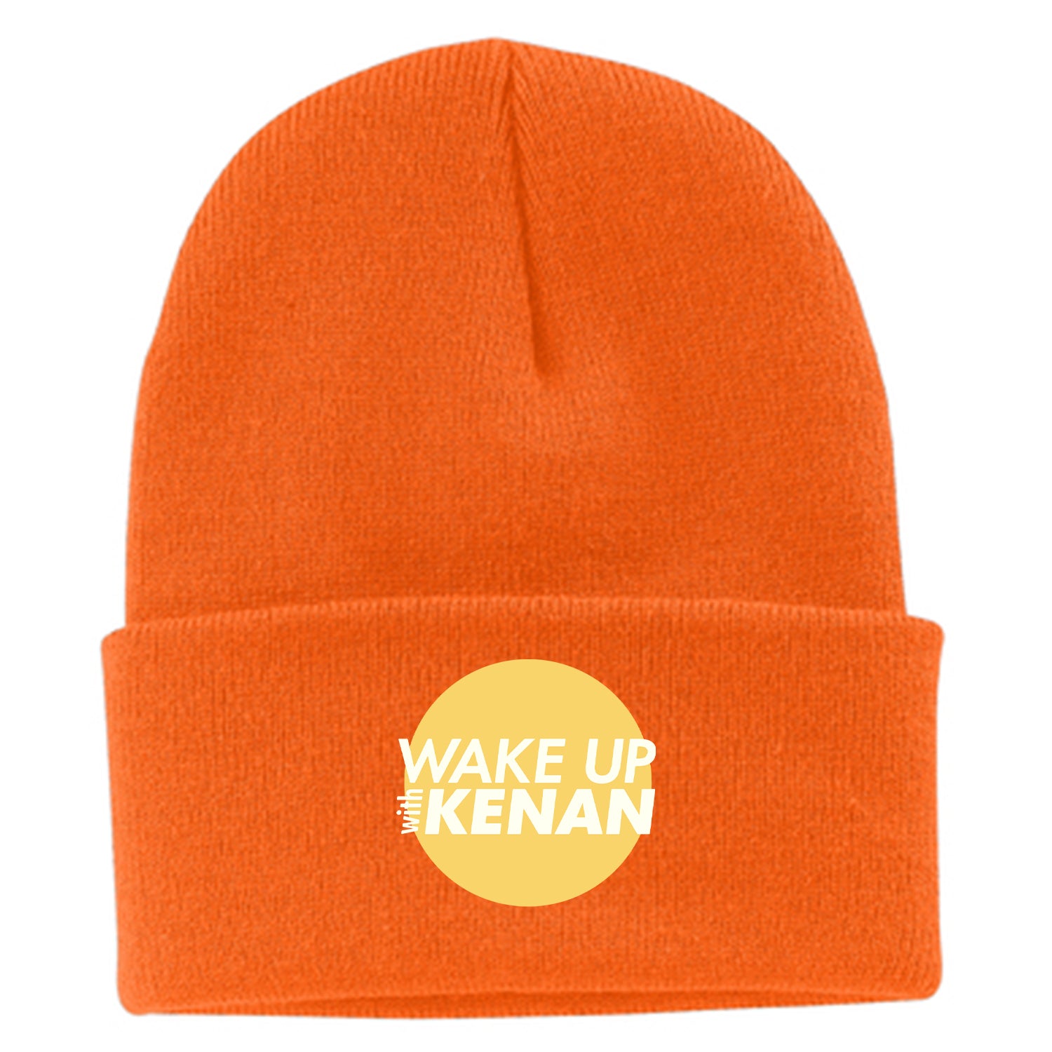 Wake up with Kenan Big Sun Embroidered Beanie