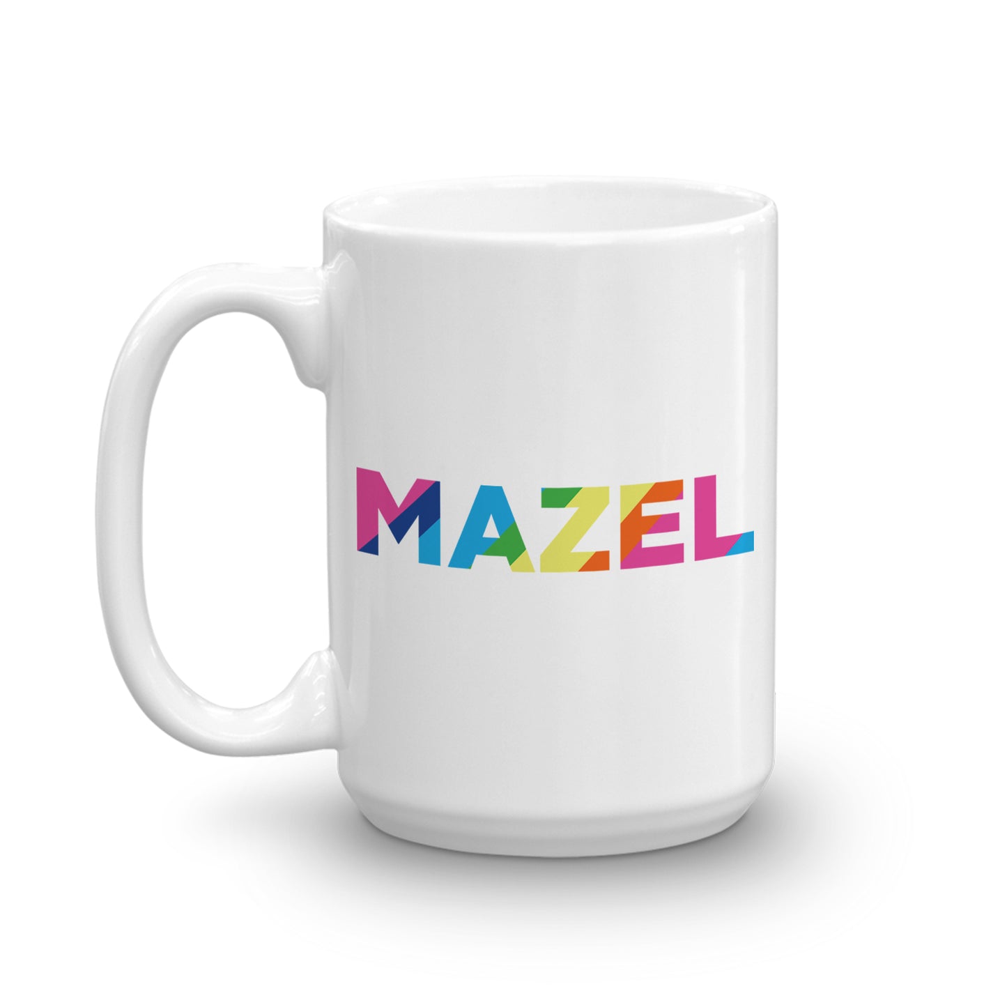 Watch What Happens Live with Andy Cohen Mazel Rainbow White Mug