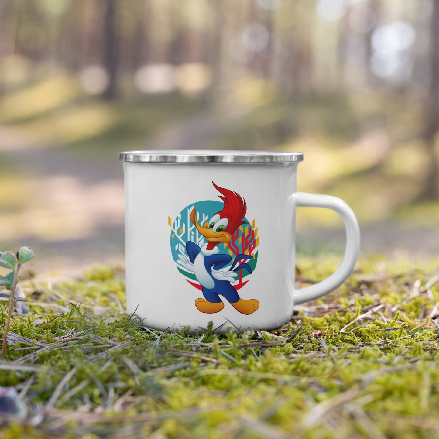 Woody Woodpecker Enamel Mug